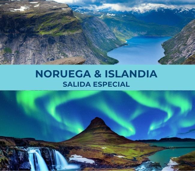 NORUEGA & ISLANDIA - SALIDA ESPECIAL 29 SEPTIEMBRE 2024 - 14 DAS / 12 NOCHES